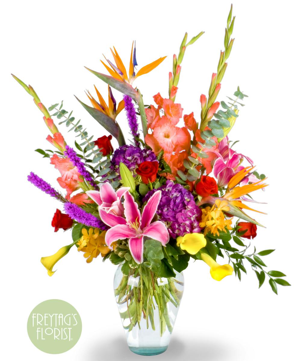Legendary Bouquet Austin Mixed & Tropical Flowers