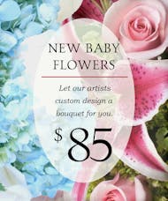 Custom Design New Baby Bouquet $85